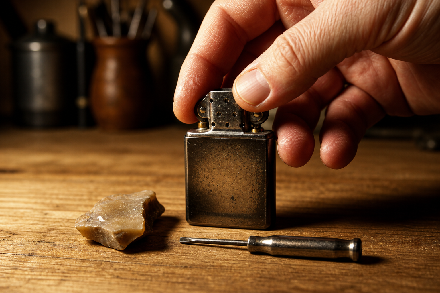 Zippo Taşı Nasıl Değiştirilir?