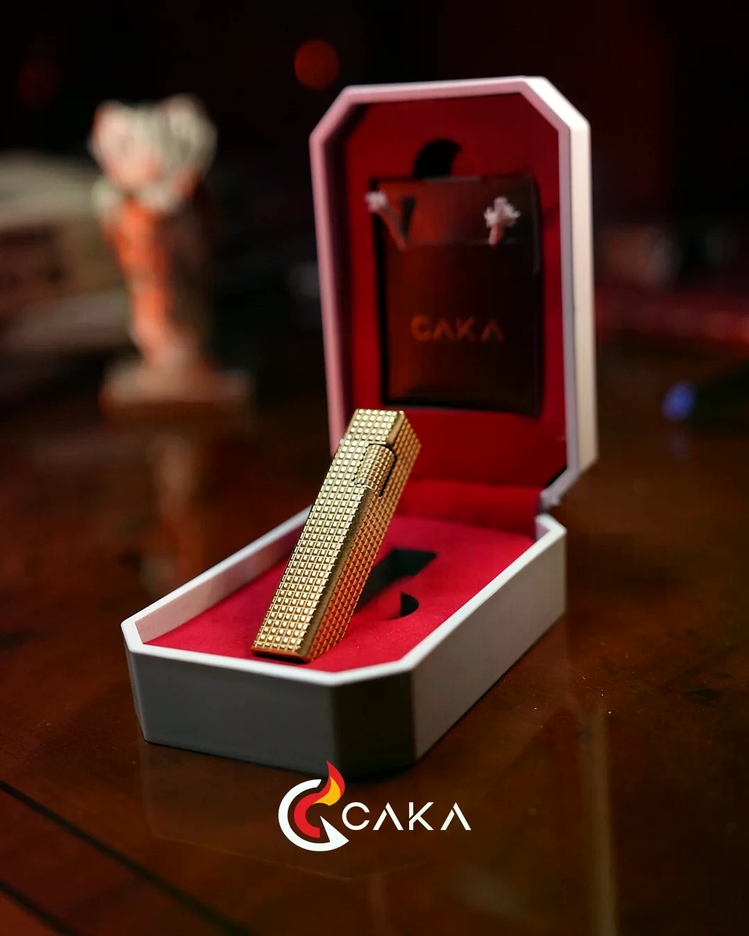 Caka Lighter Petra Titan Gold Benzinli Çakmak