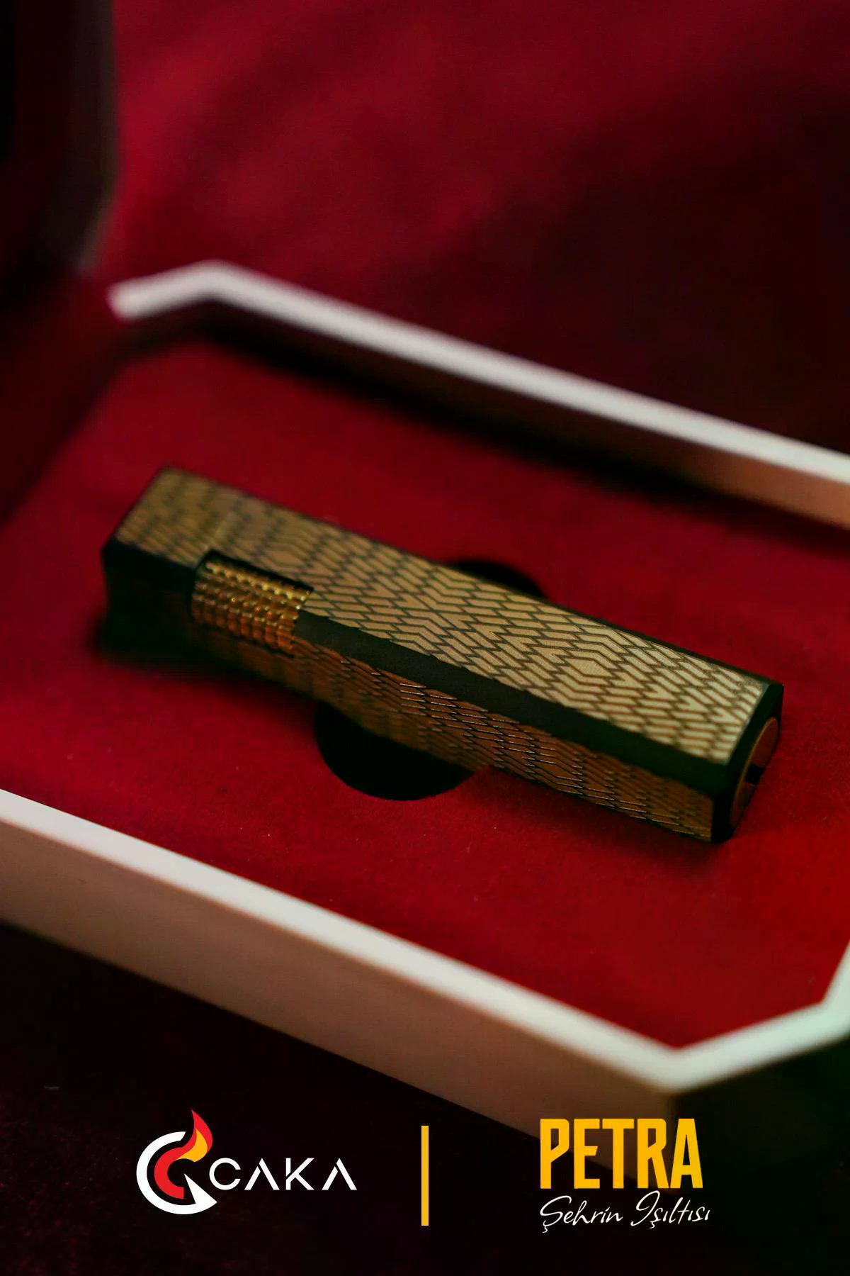 Caka Lighter Petra Riva Benzinli Çakmak