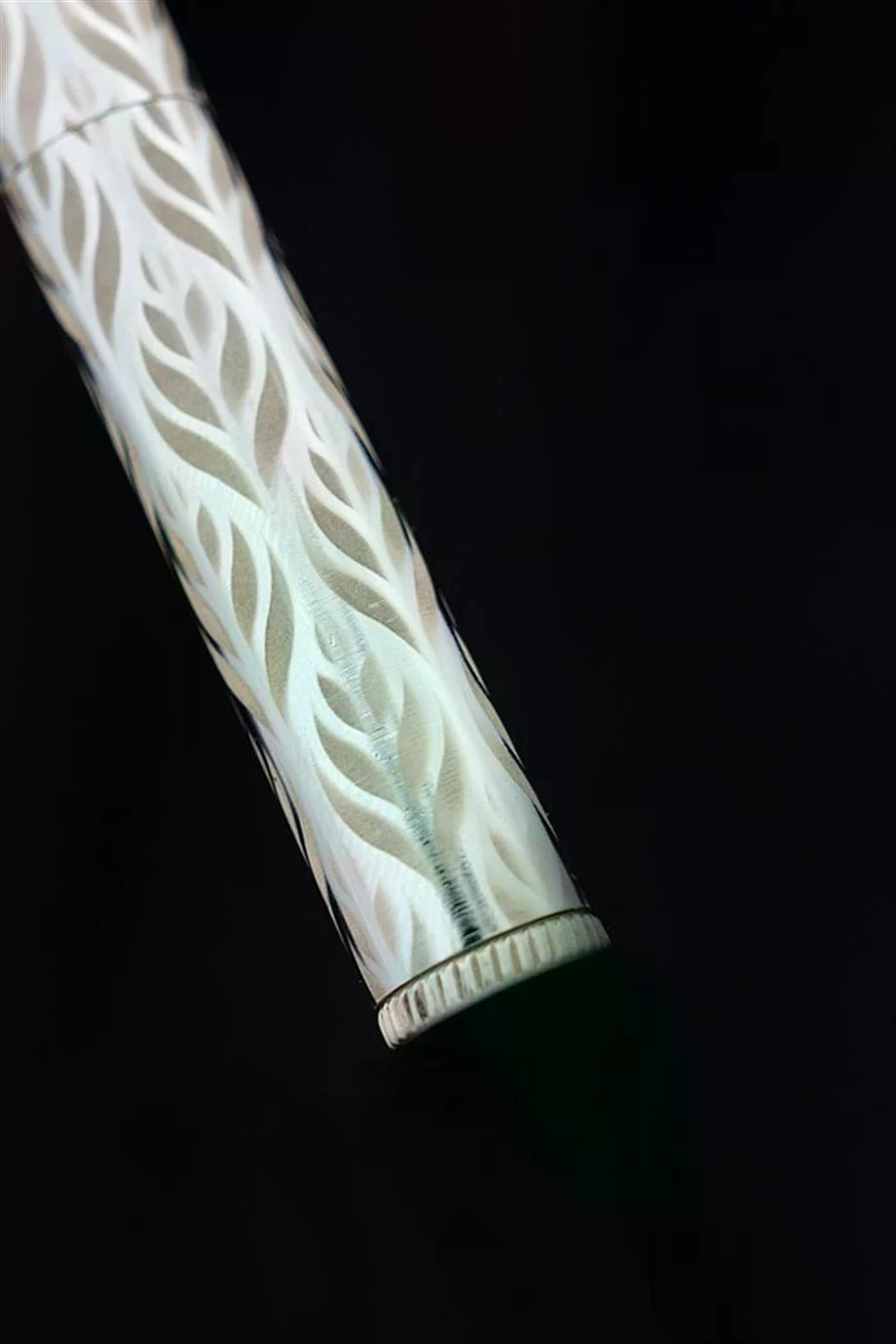 Caka Lighter Salvia Desen Silver Benzinli Çakmak