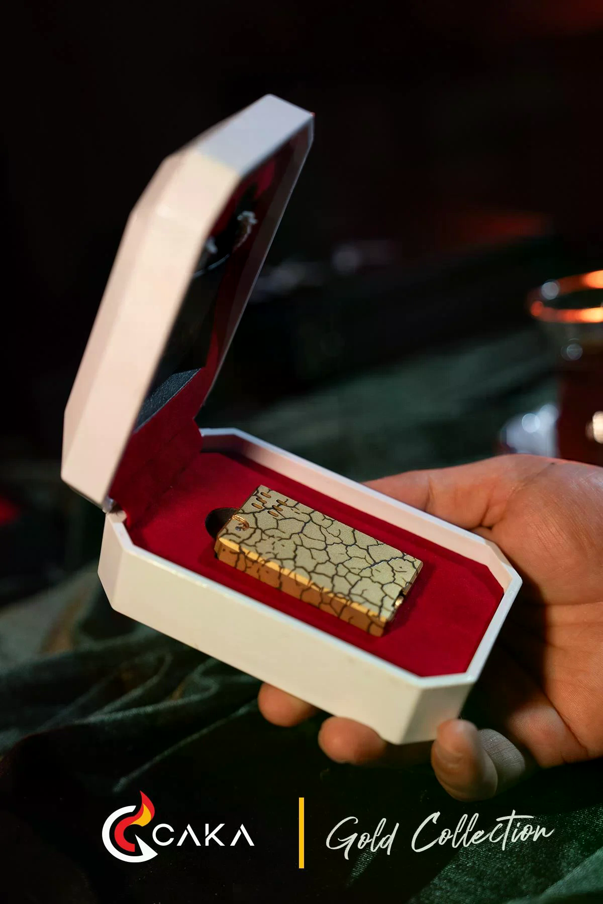 Caka Lighter Vega - S Collection Gold Benzinli Çakmak