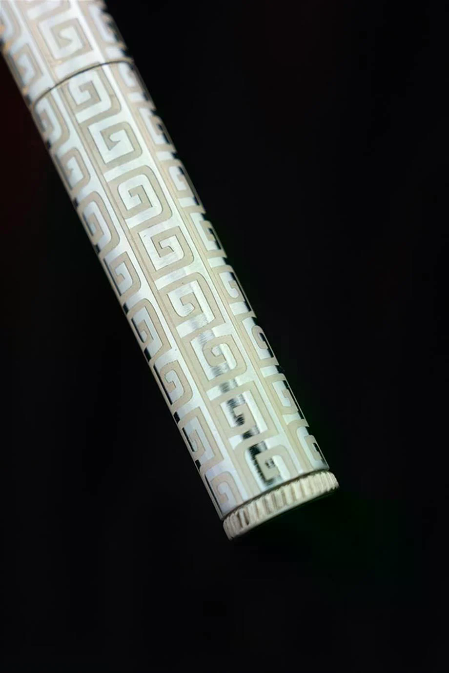 Caka Lighter Labirent Desen Silver Benzinli Çakmak