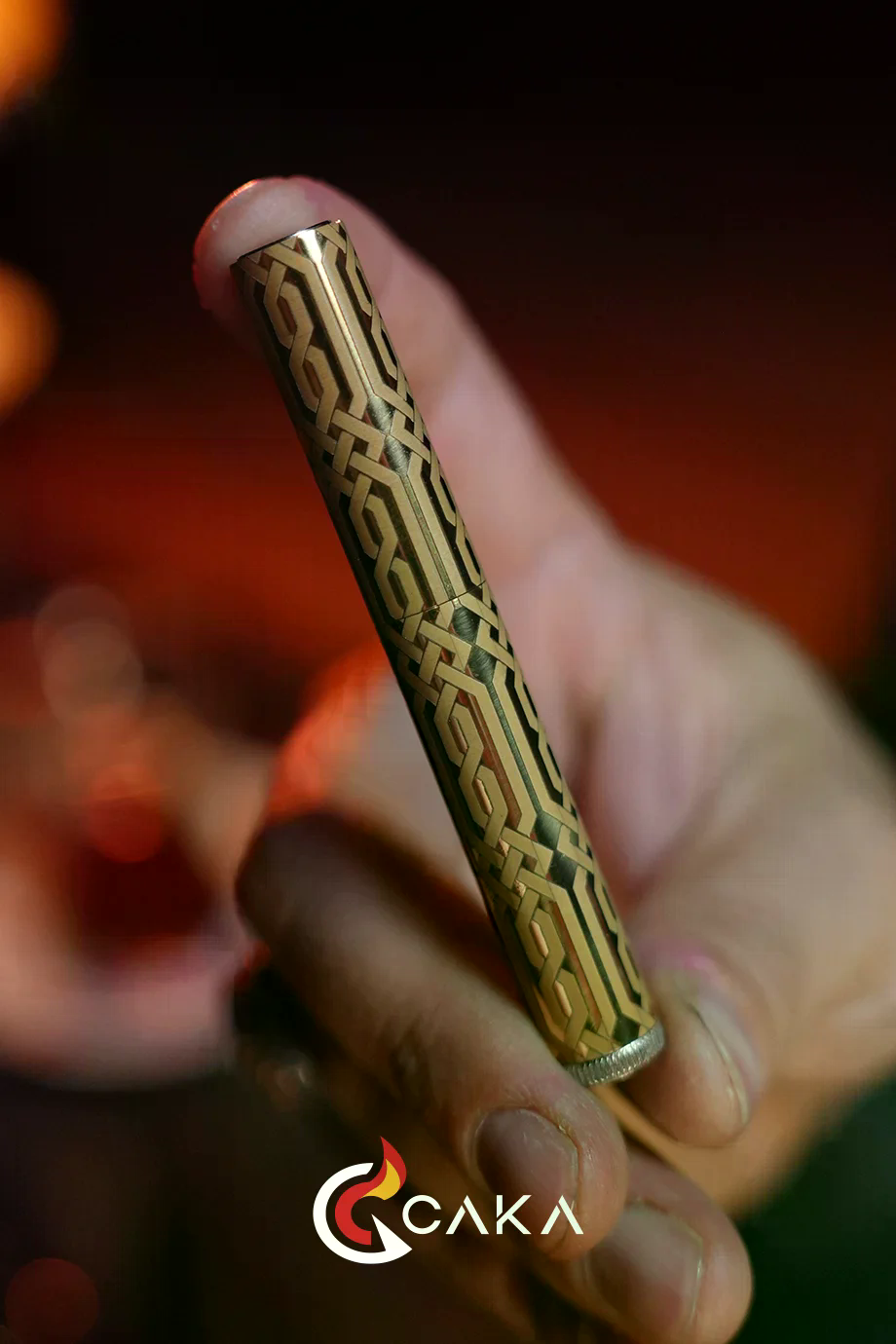 Caka Lighter Catena Gold Benzinli Çakmak