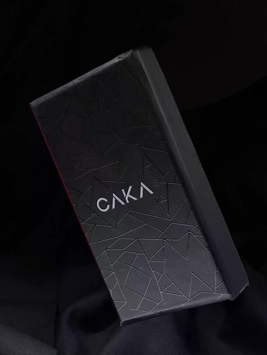 Caka Lighter Slide Cover Silver Benzinli Çakmak
