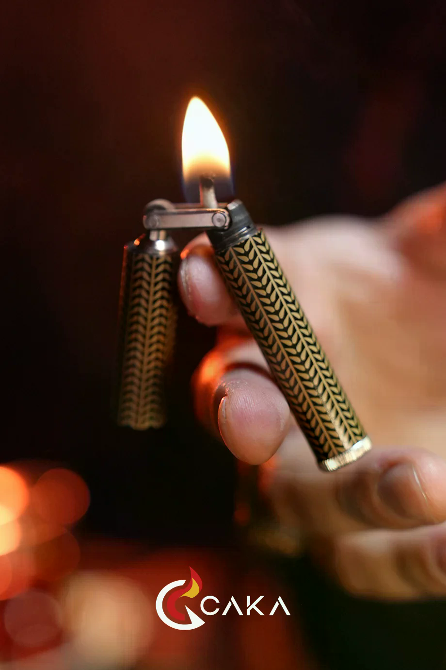 Caka Lighter Oliva Benzinli Çakmak