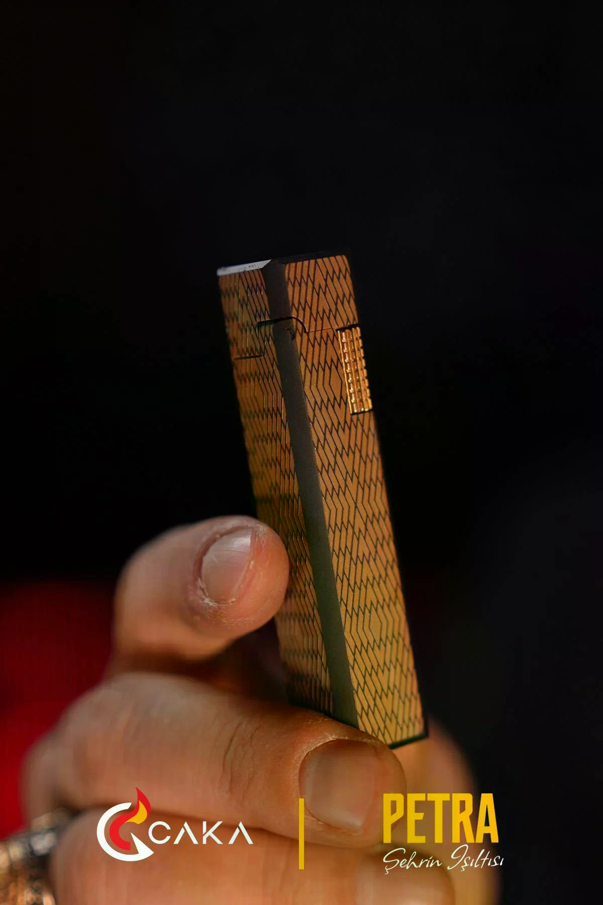 Caka Lighter Petra Riva Benzinli Çakmak