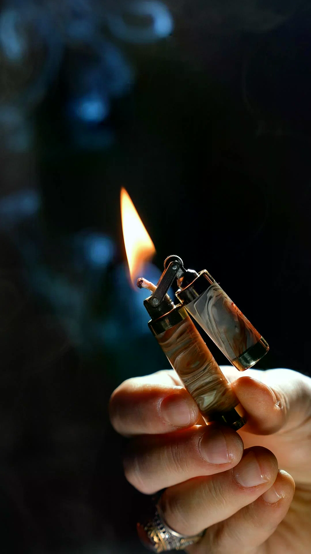 Caka Lighter Rex Harmony Gri Benzinli Çakmak