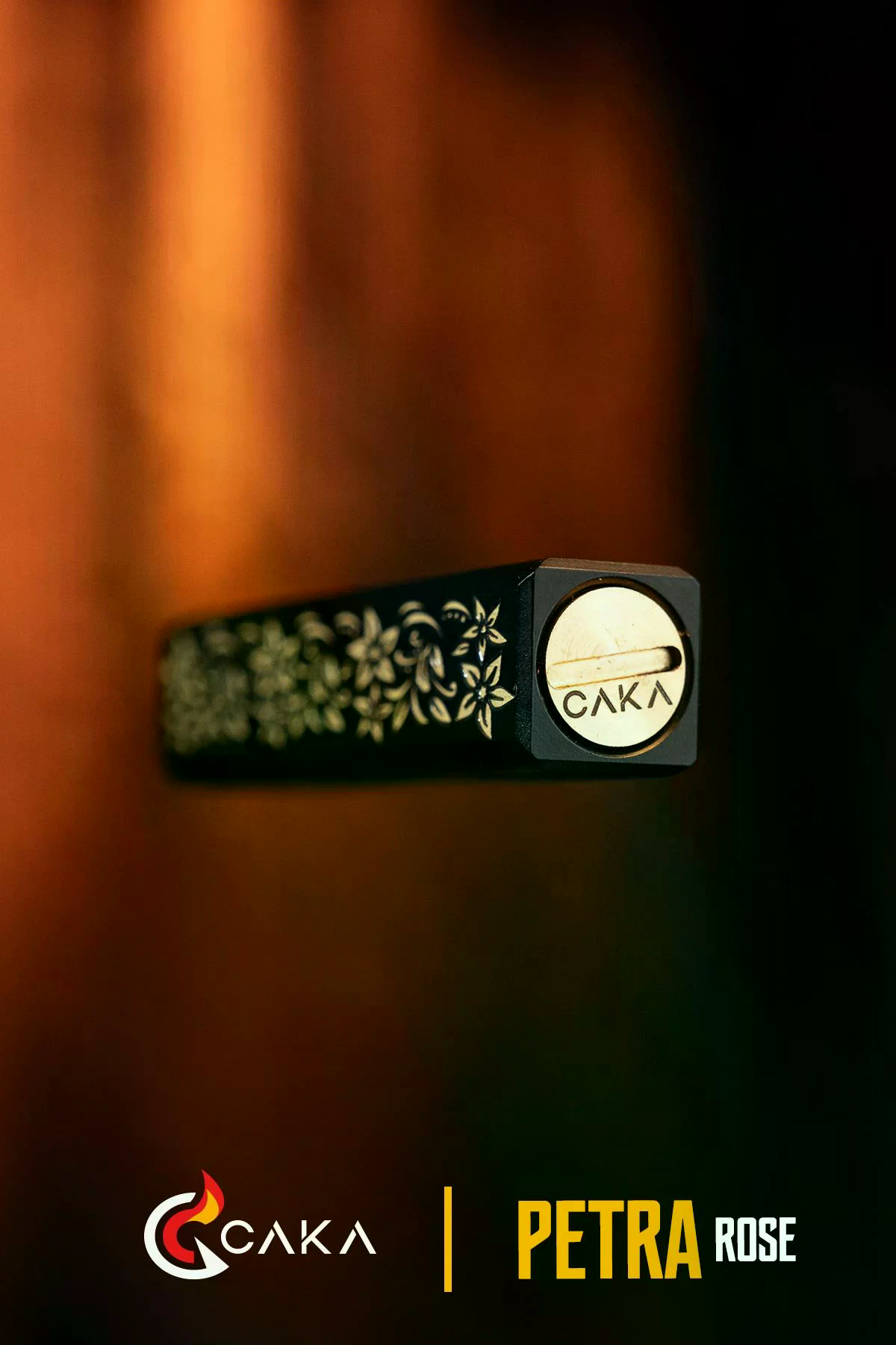 Caka Lighter Petra Rose Benzinli Çakmak