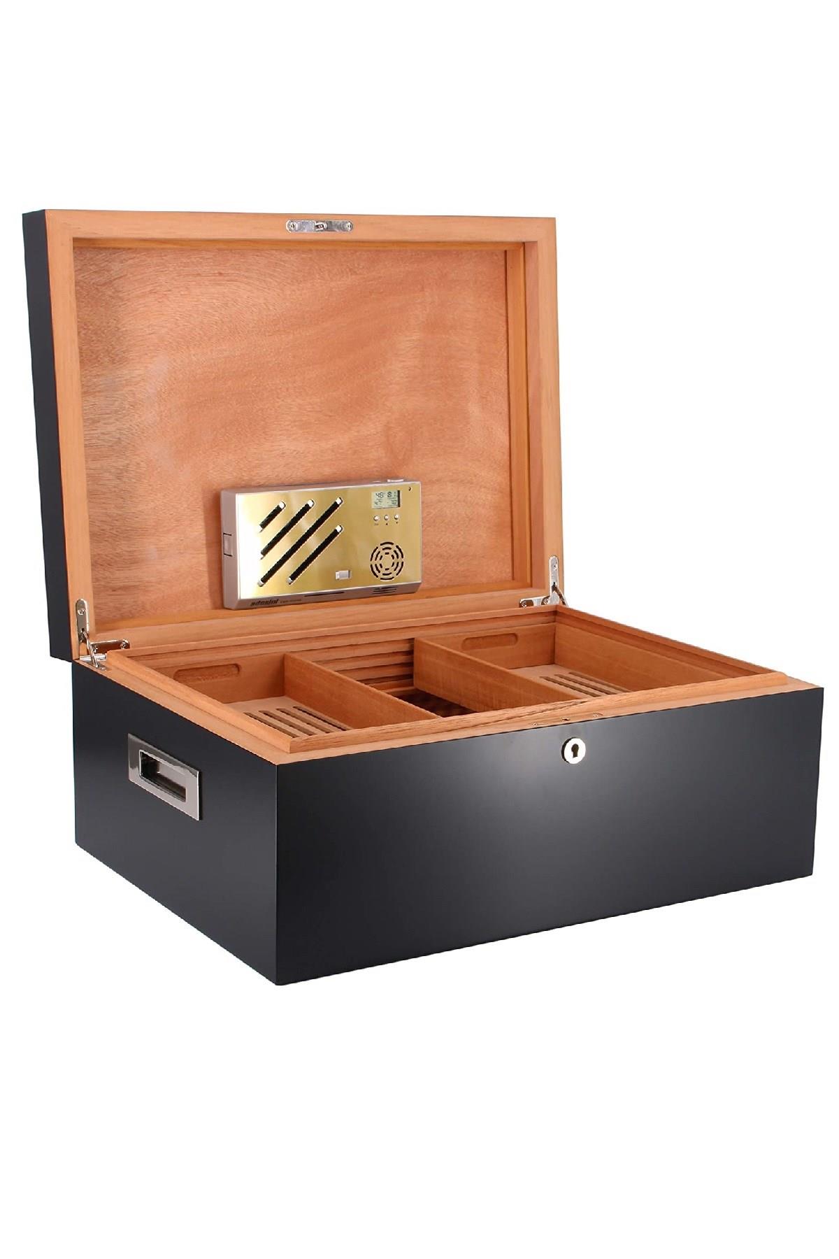 Adorini Vittoria Black Humidor Puro Kutusu