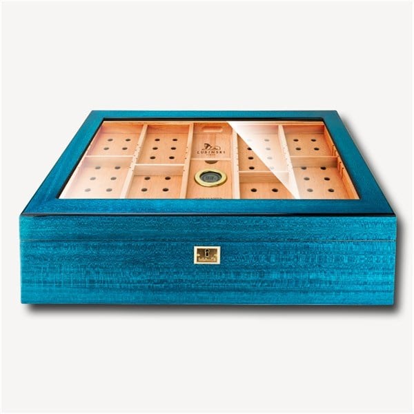 Lubinski Limited Edt. İspanyol Sedir Mavi Humidor