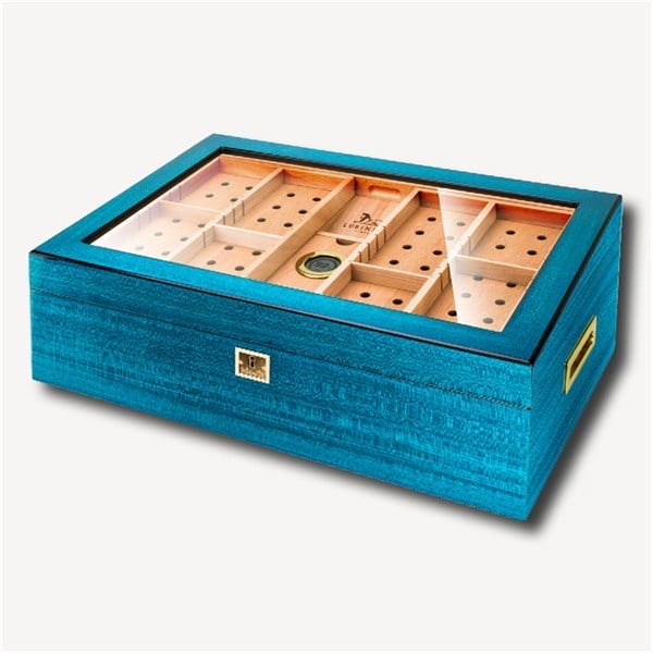 Lubinski Limited Edt. İspanyol Sedir Mavi Humidor