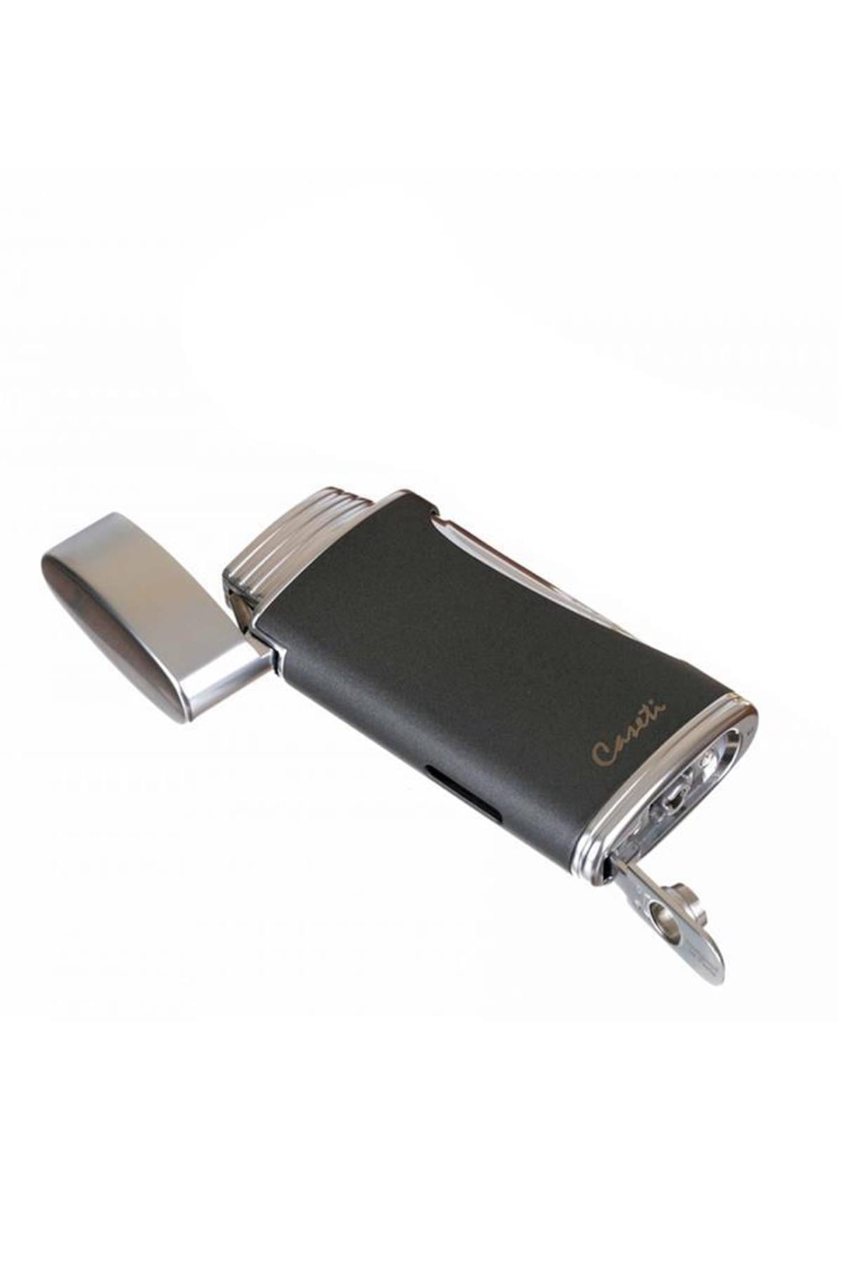 Caseti 2 Torch Pürmüz Gunmetal  Puro Çakmağı