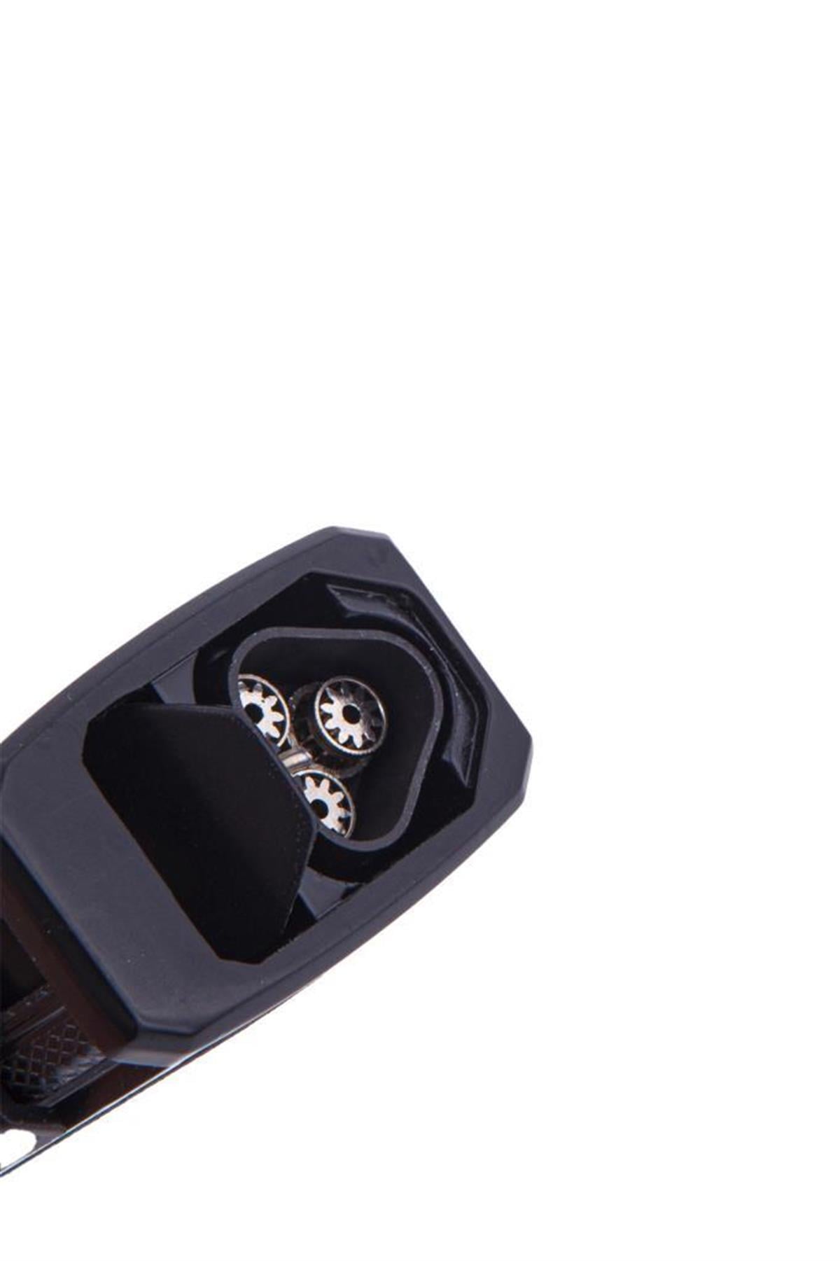Cohiba 3 Torch Pürmüz Mat Siyah Puro Çakmağı