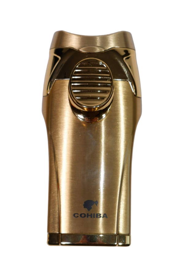 Cohiba Çift Torch Pürmüz Gold Puro Çakmağı