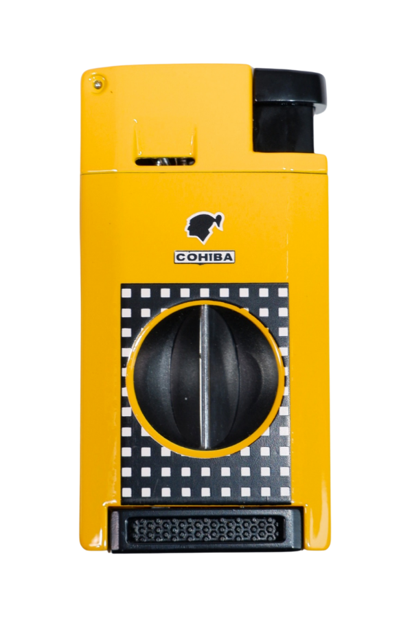 Cohiba Çift Torch Pürmüz Sarı Puro Çakmağı