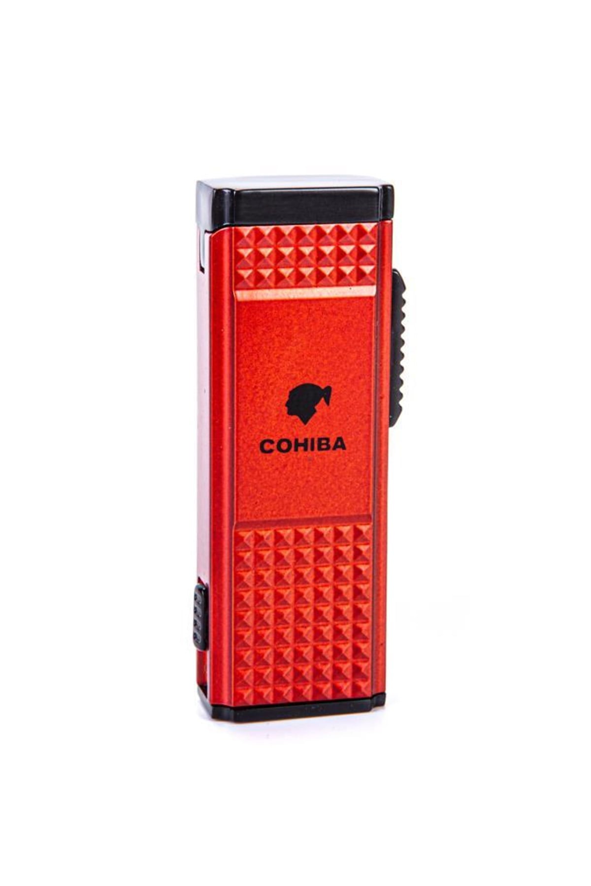 Cohiba İki Torch Pürmüz Kırmızı Puro Çakmağı