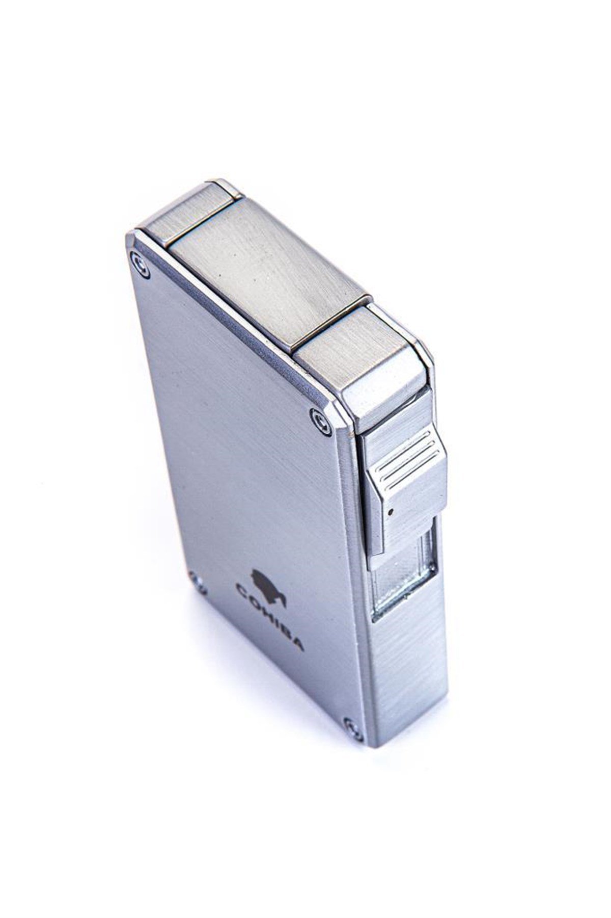 Cohiba İki Torch Pürmüz Gümüş Puro Çakmağı