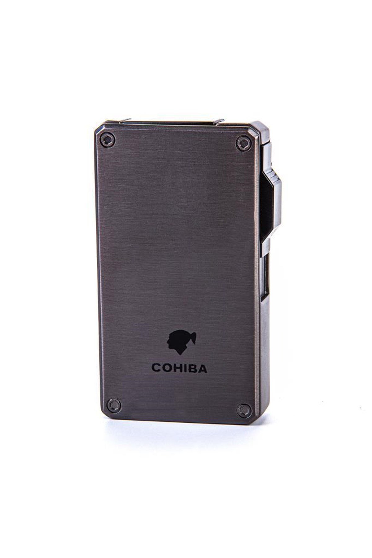 Cohiba İki Torch Pürmüz Gunmetal Puro Çakmağı