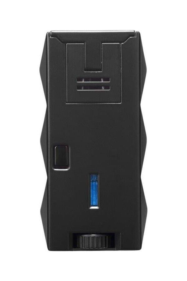 Colibri Quasar II Çift Torch Pürmüz Siyah Puro Çakmağı