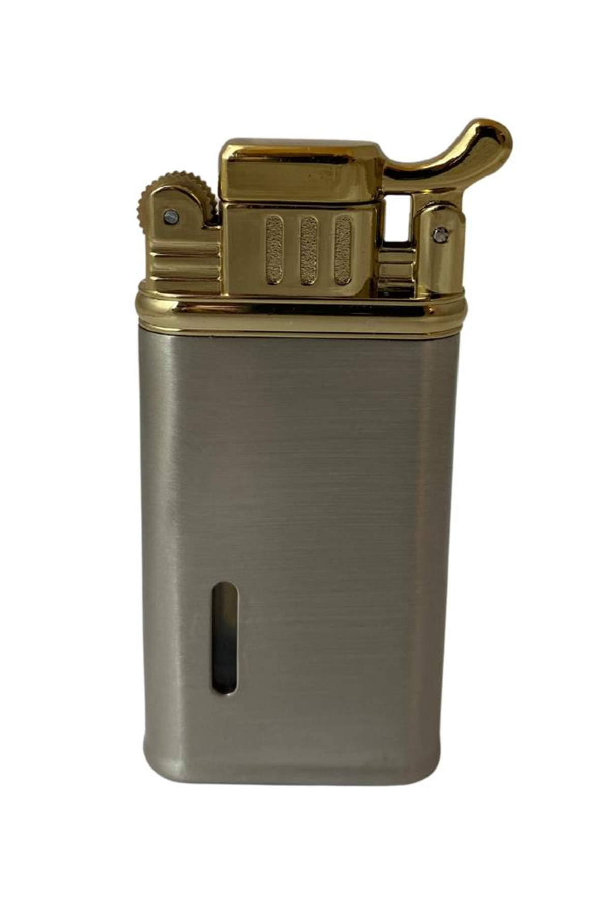 Hunter Çift Torch Pürmüz Gold/Gunmetal Puro Çakmağı