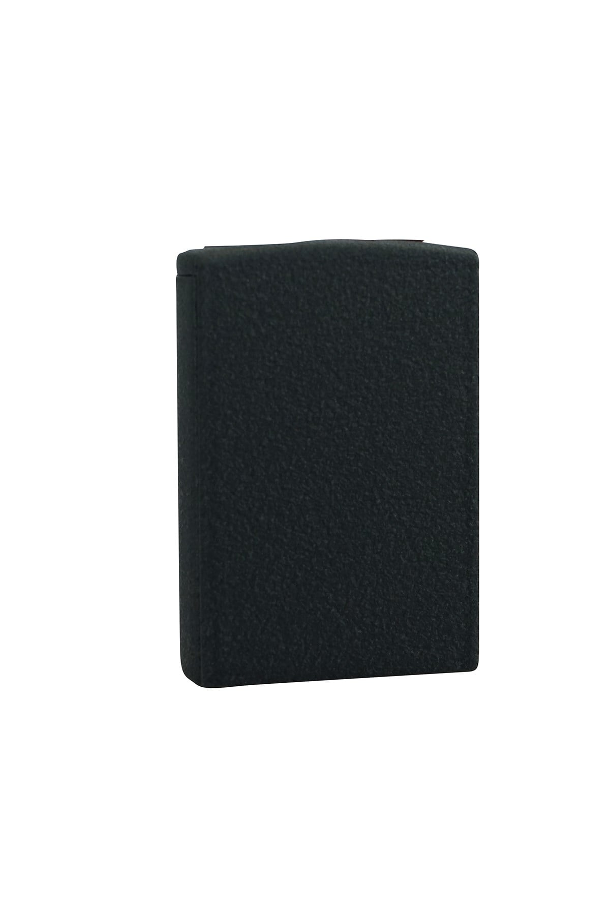 TR4497,Lotus Çift Torch Dokulu Siyah Puro Çakmağı