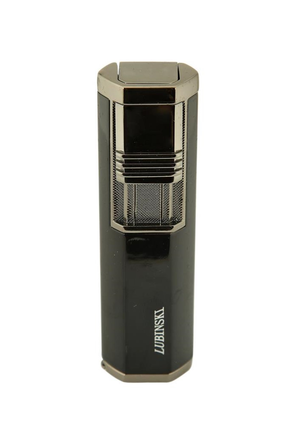 TR1157,Lubinski İki Torch Siyah Puro Çakmağı