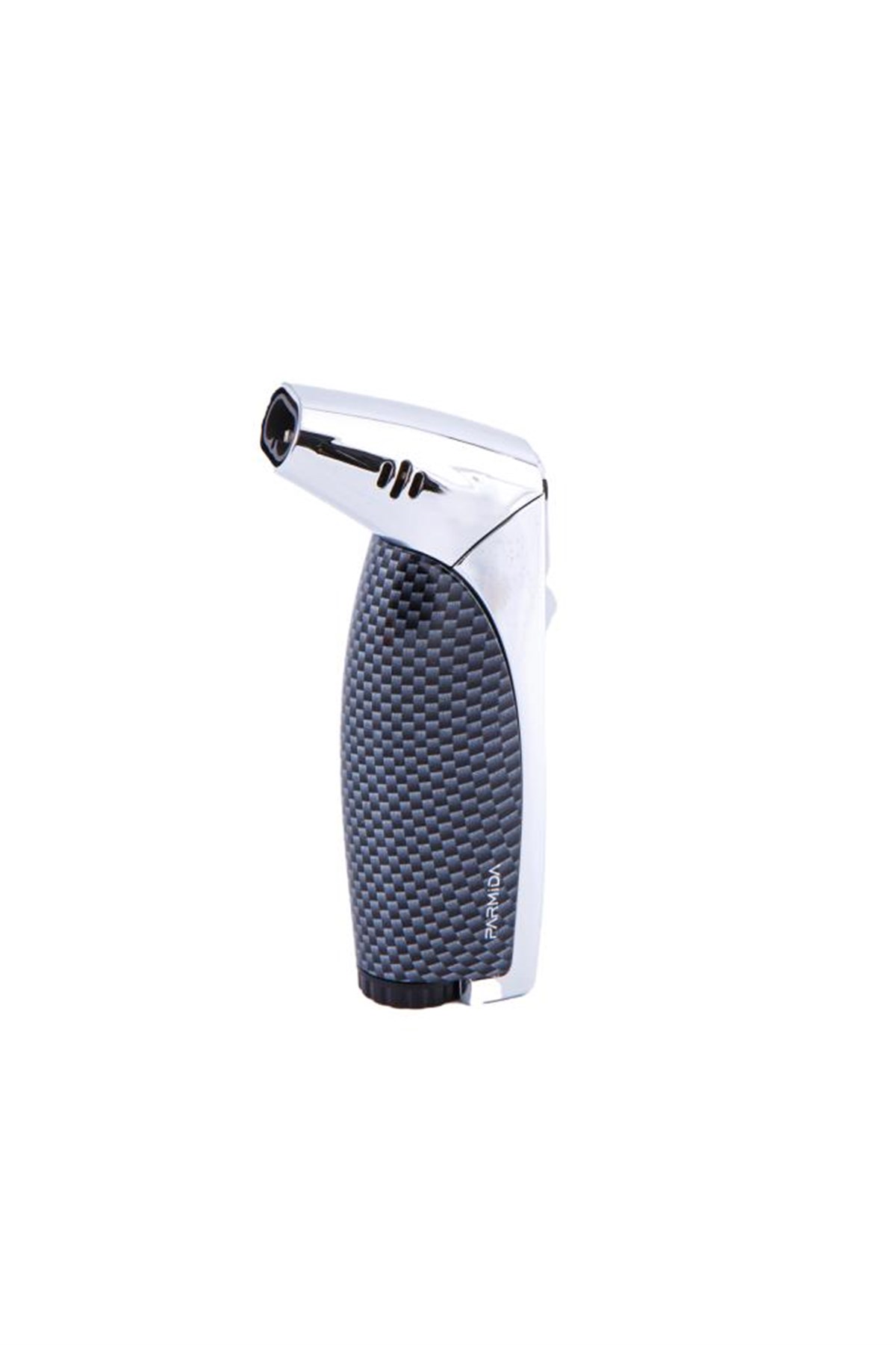 Parmida Çift Torch Pürmüz Karbon Desenli Masa Tipi Puro Çakmağı