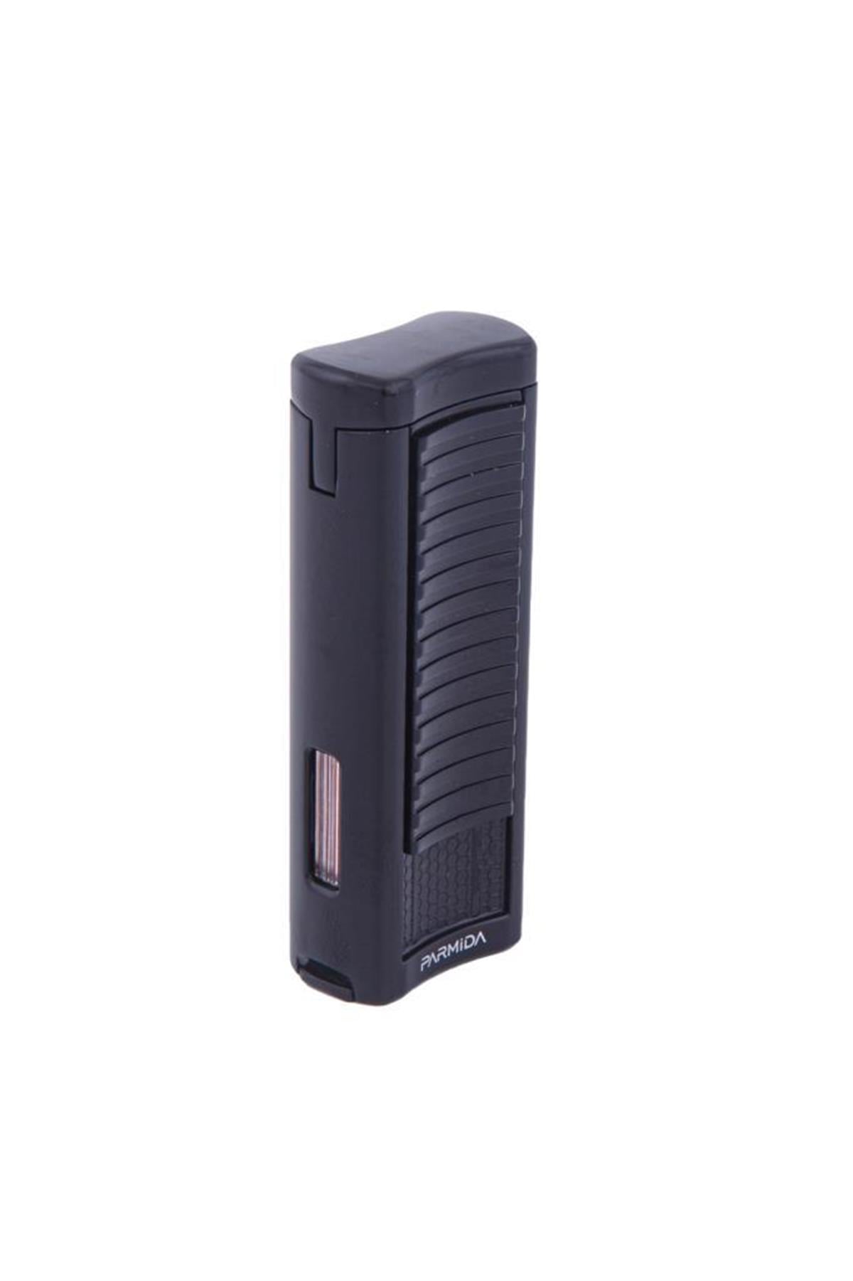 Parmida 2 Torch Pürmüz Siyah Puro Çakmağı