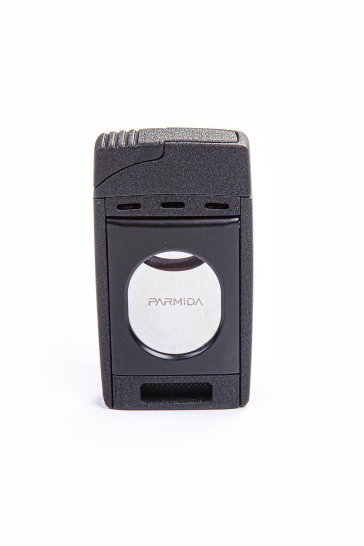 Parmida Çift Torch Pürmüz Siyah S-Cut Puro Çakmağı