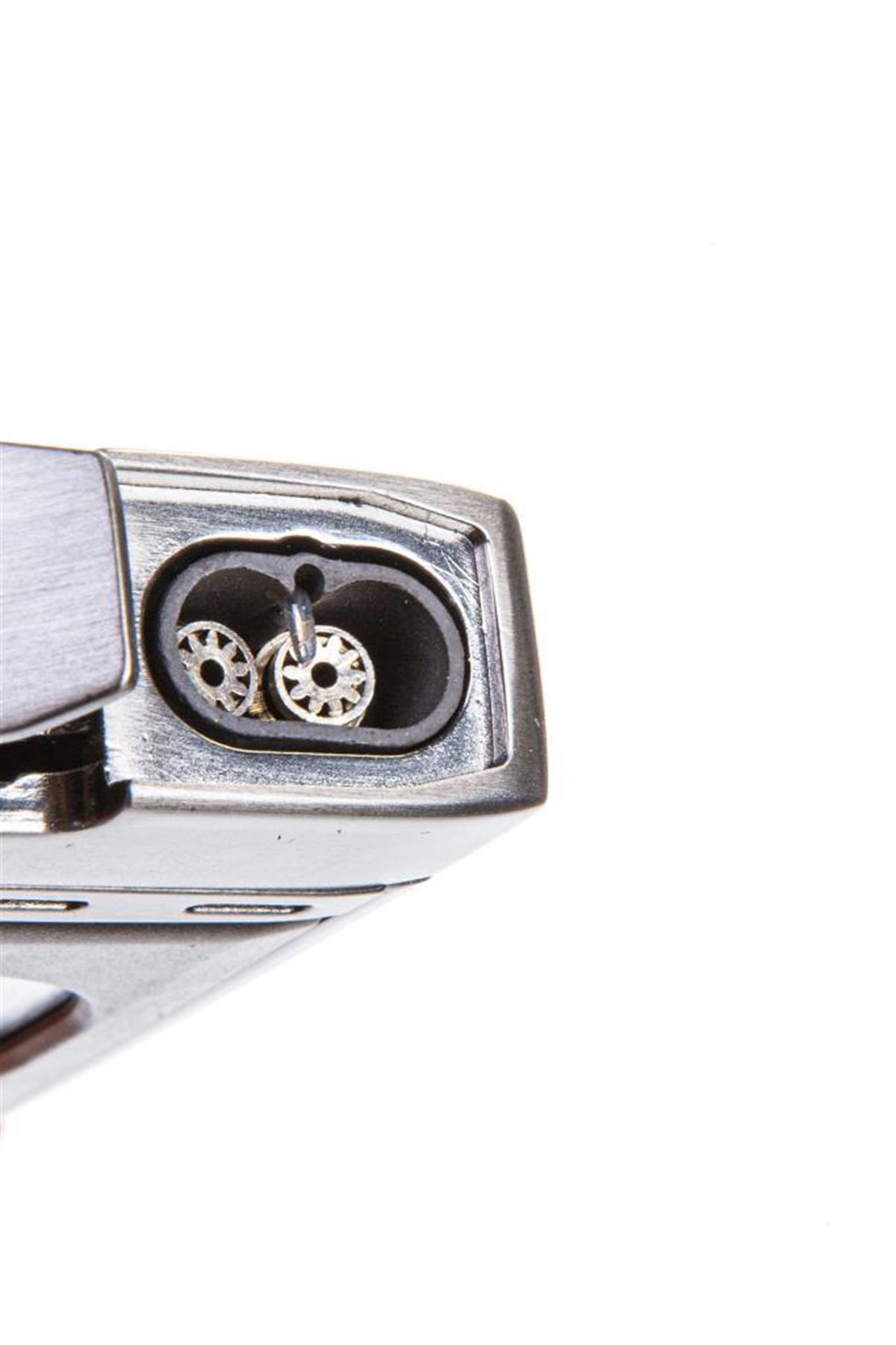 Parmida Çift Torch Pürmüz Gunmetal S-Cut Puro Çakmağı