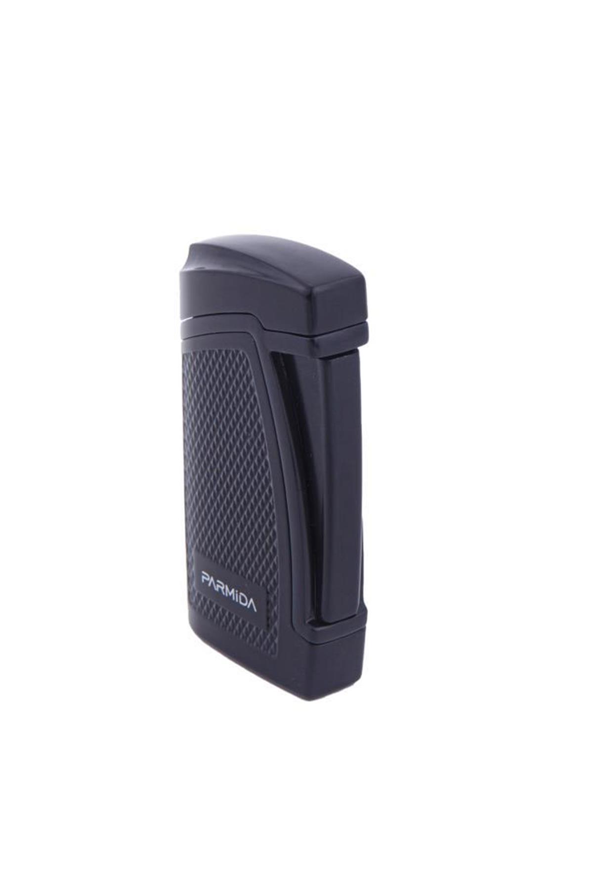 Parmida 2 Torch Pürmüz Siyah Puro Çakmağı