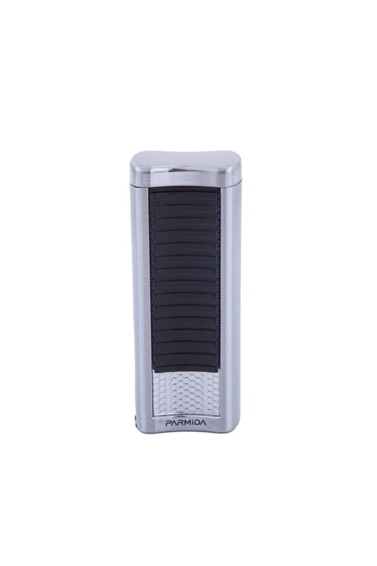 Parmida 2 Torch Pürmüz Gümüş Puro Çakmağı
