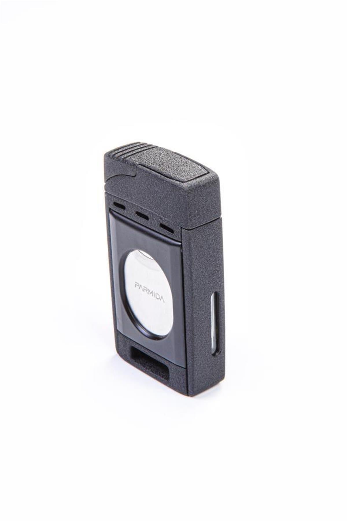 Parmida Çift Torch Pürmüz Siyah S-Cut Puro Çakmağı