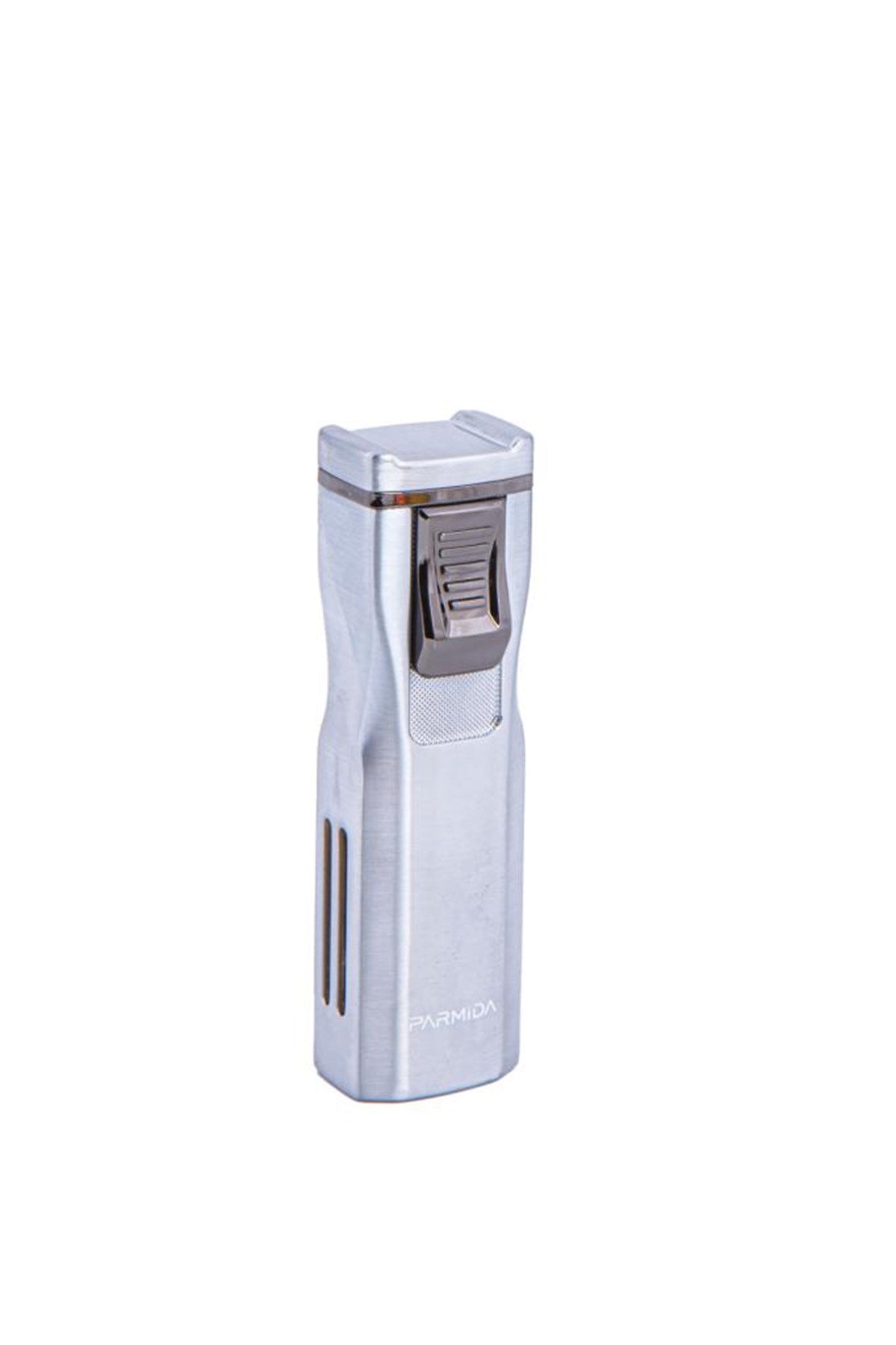 Parmida Çift Torch Pürmüz Gümüş Puro Çakmağı