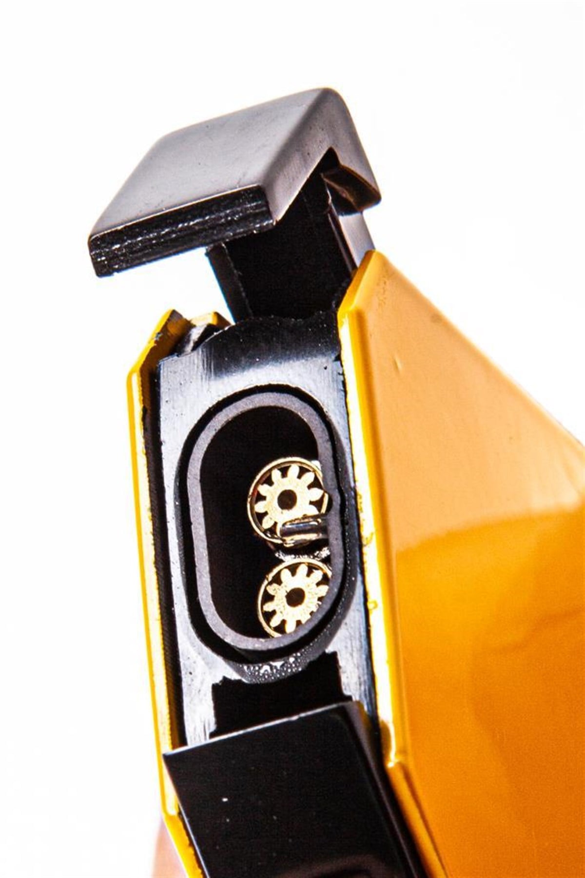 Parmida İki Torch Pürmüz Sarı Puro Çakmağı