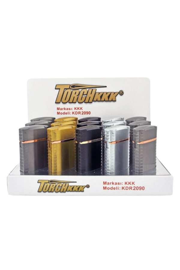 PremiumQuality Gunmetal Çift Torch Pürmüz Metal Puro Çakmağı