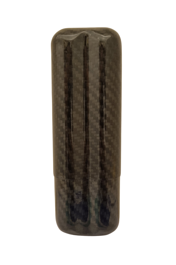 Cohiba Karbon Desenli Siyah İkili Puro Kılıfı