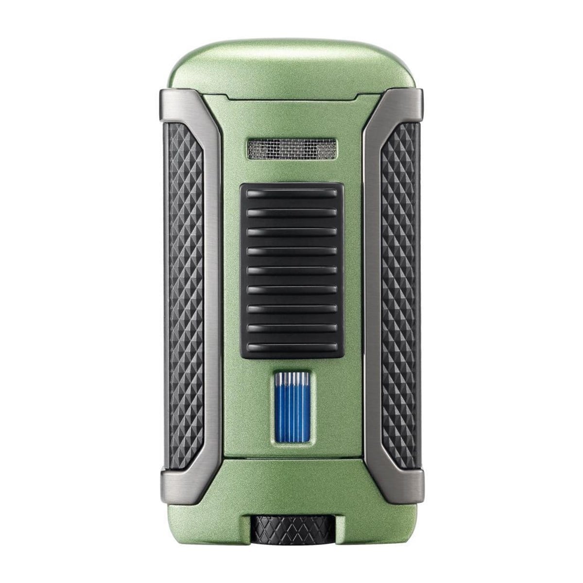 TR3808,Colibri Apex Metalik Yeşil-Siyah Puro Çakmağı