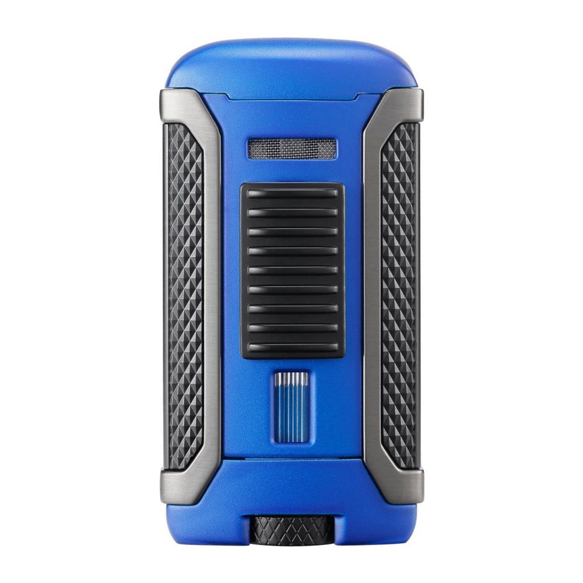 TR3807,Colibri Apex Metalik Mavi-Siyah Puro Çakmağı