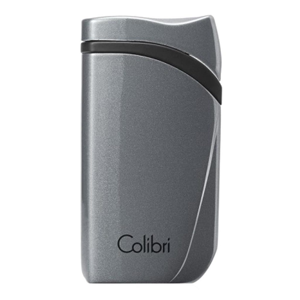 Colibri Falcon Tek Torch Pürmüz Metalik Gri Puro Çakmağı