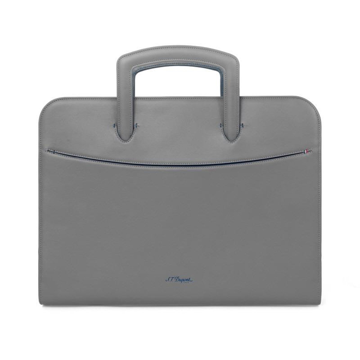 S.T. Dupont Gri Deri Evrak Çantası 185200