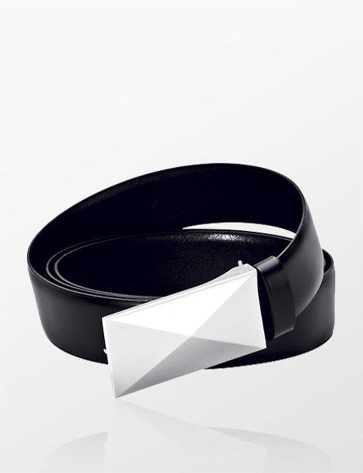 TR1849,S.T. Dupont Line D Siyah Deri Kemer 7780440