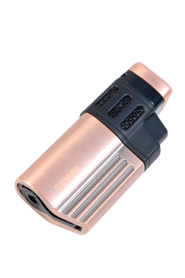 Cohiba 4 Torch Pürmüz Delici Bronz Siyah Metal Puro Çakmağı