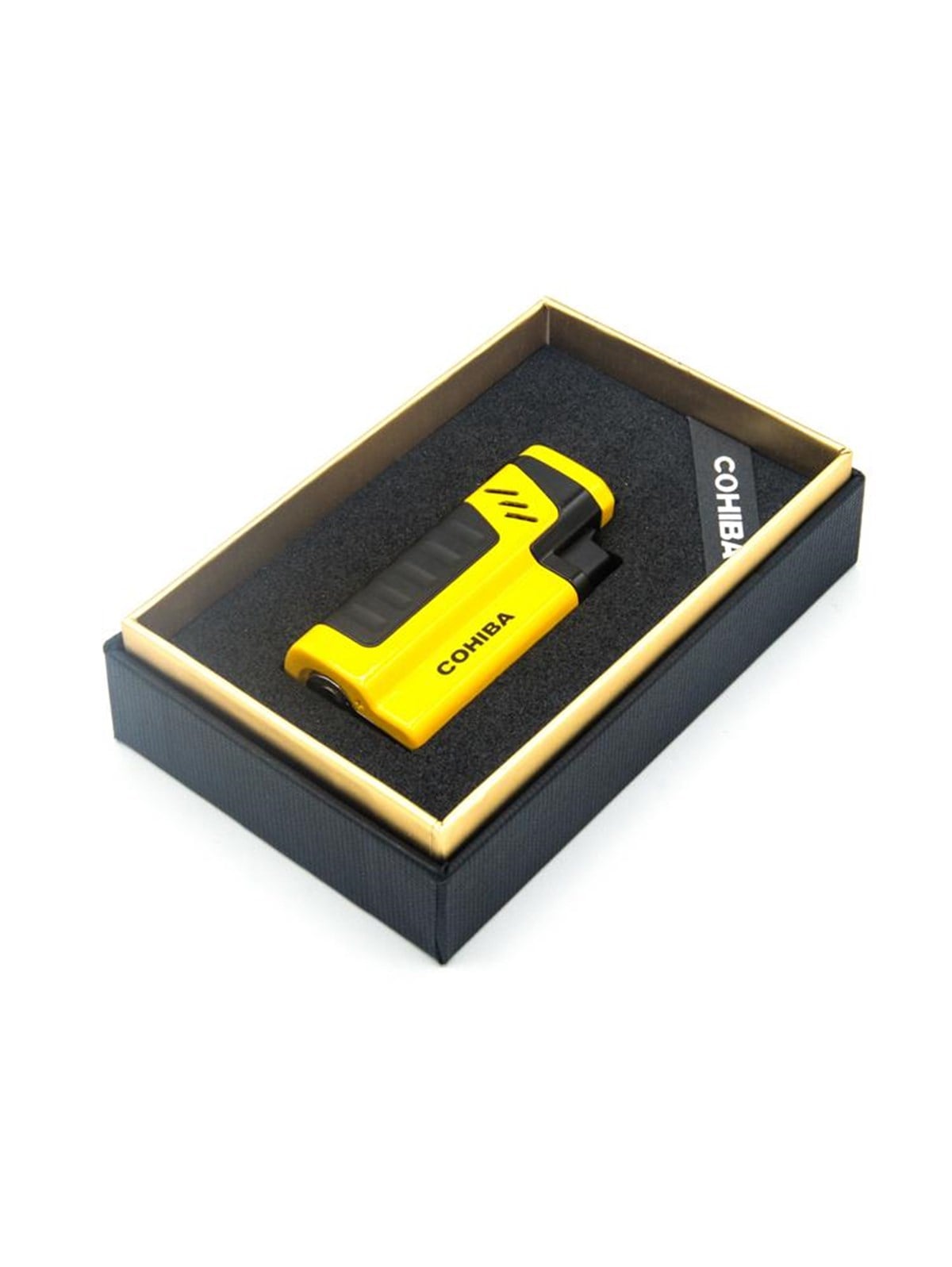 Cohiba 4 Torch Pürmüz Sarı Puro Çakmağı