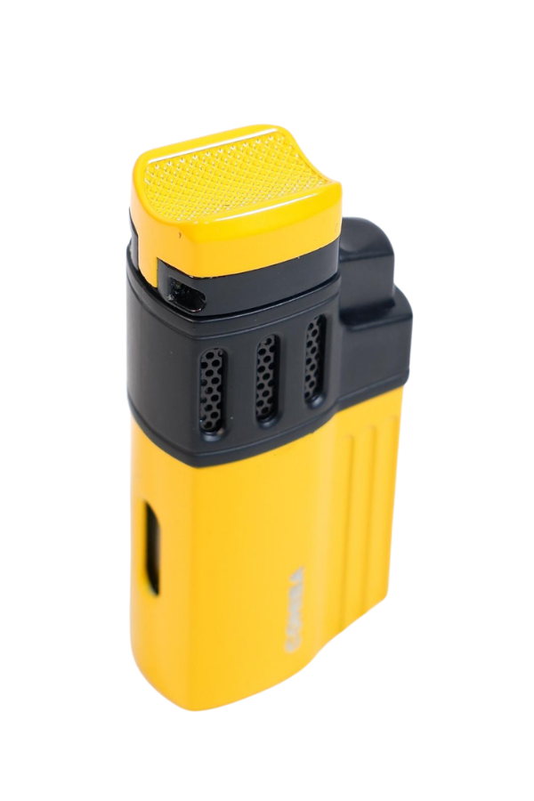 Cohiba 4 Torch Pürmüz Delicili Sarı Siyah Metal Puro Çakmağı