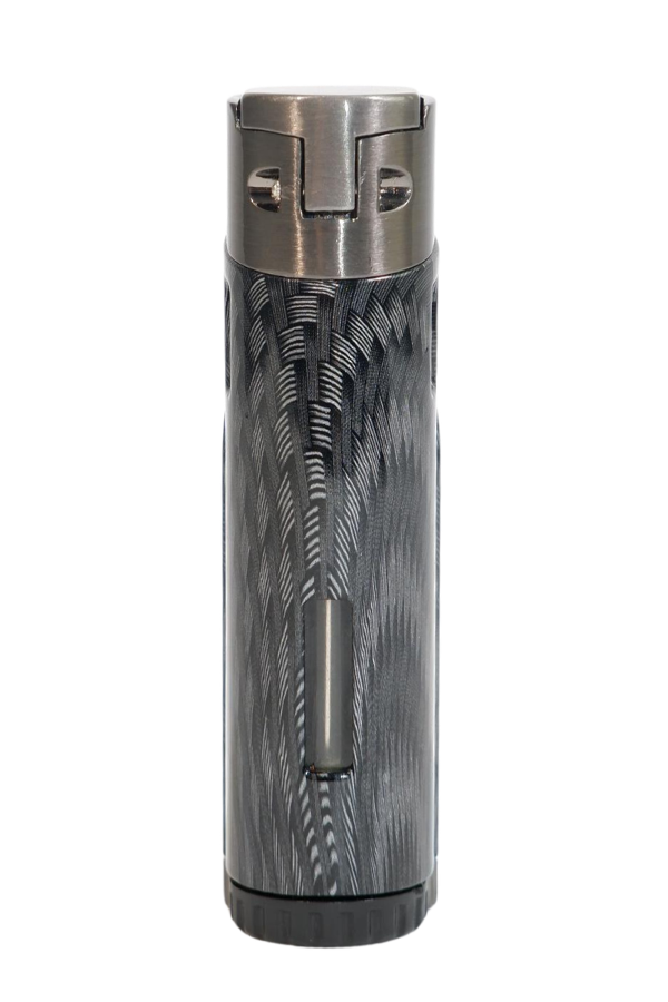 Cohiba 4 Torch Pürmüz Delicili Karbon Desenli Metal Puro Çakmağı