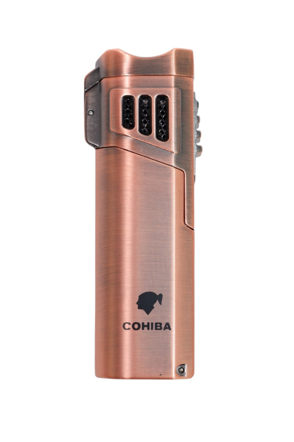 TR8986,Cohiba 4 Torch Pürmüz Bronz Puro Çakmağı