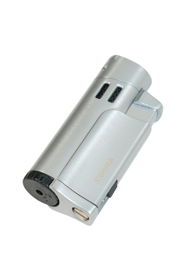 Cohiba 4 Torch Pürmüz Delicili Gümüş Metal Puro Çakmağı