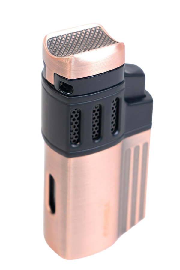 Cohiba 4 Torch Pürmüz Delici Bronz Siyah Metal Puro Çakmağı