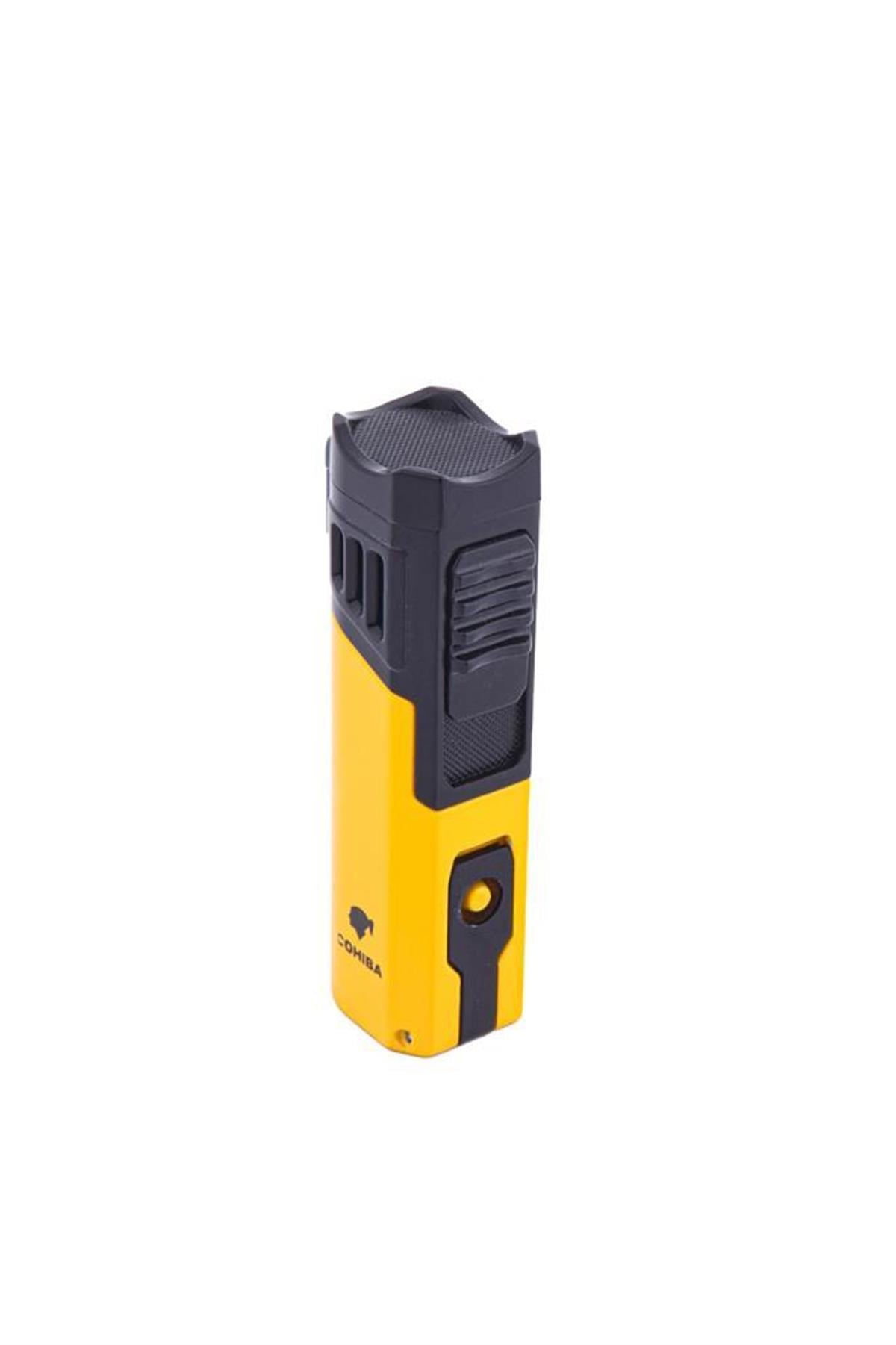 Cohiba 4 Torch Pürmüz Sarı Puro Çakmağı